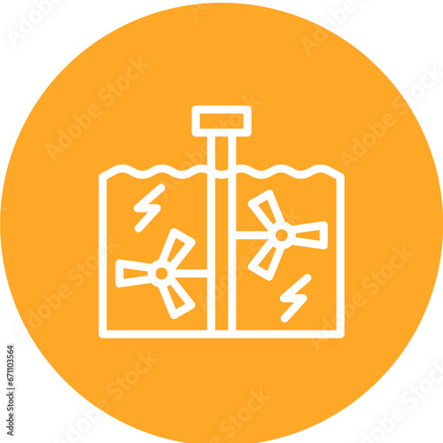 Tidal Power Icon