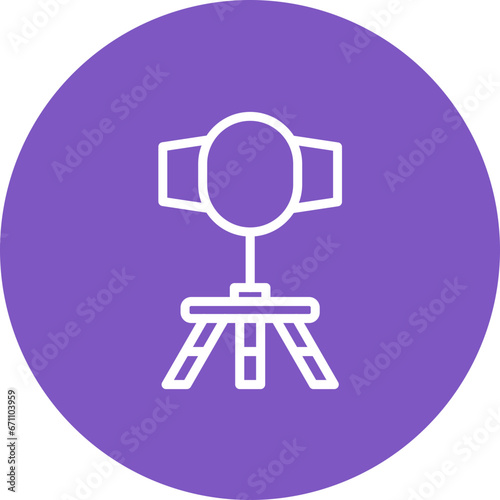 Camera Reflector Icon
