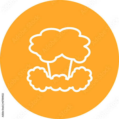 Nuclear Explosion Icon