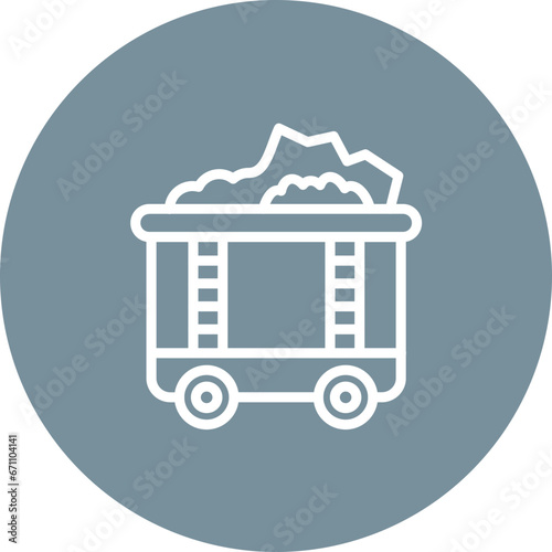 Mining Cart Icon