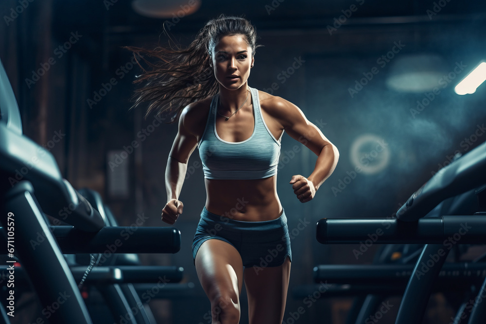Fototapeta premium person in a gym