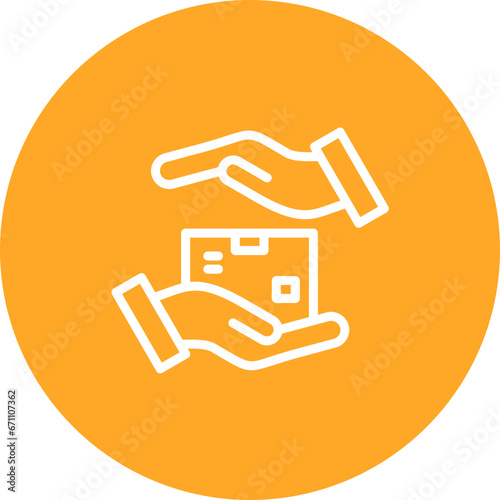 Receive Delivery Icon