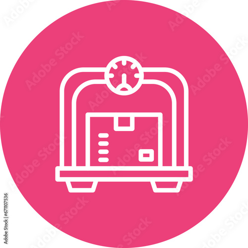 Parcel Weight Icon