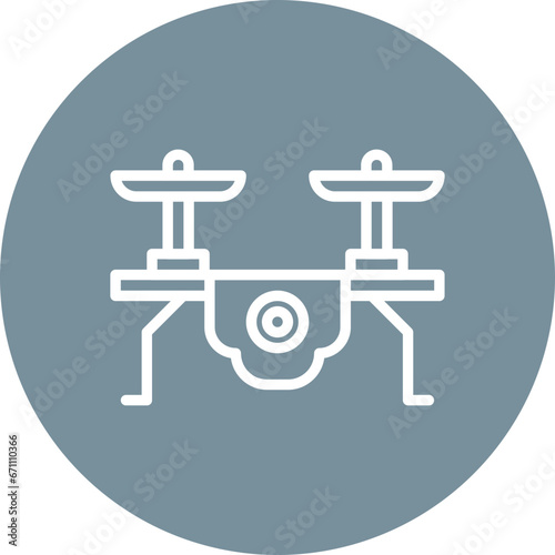 Camera Drone Icon