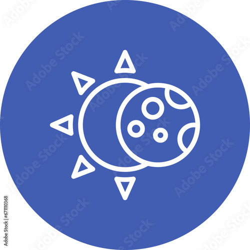 Solar Eclipse Icon