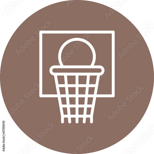 Basketball Hoop Icon