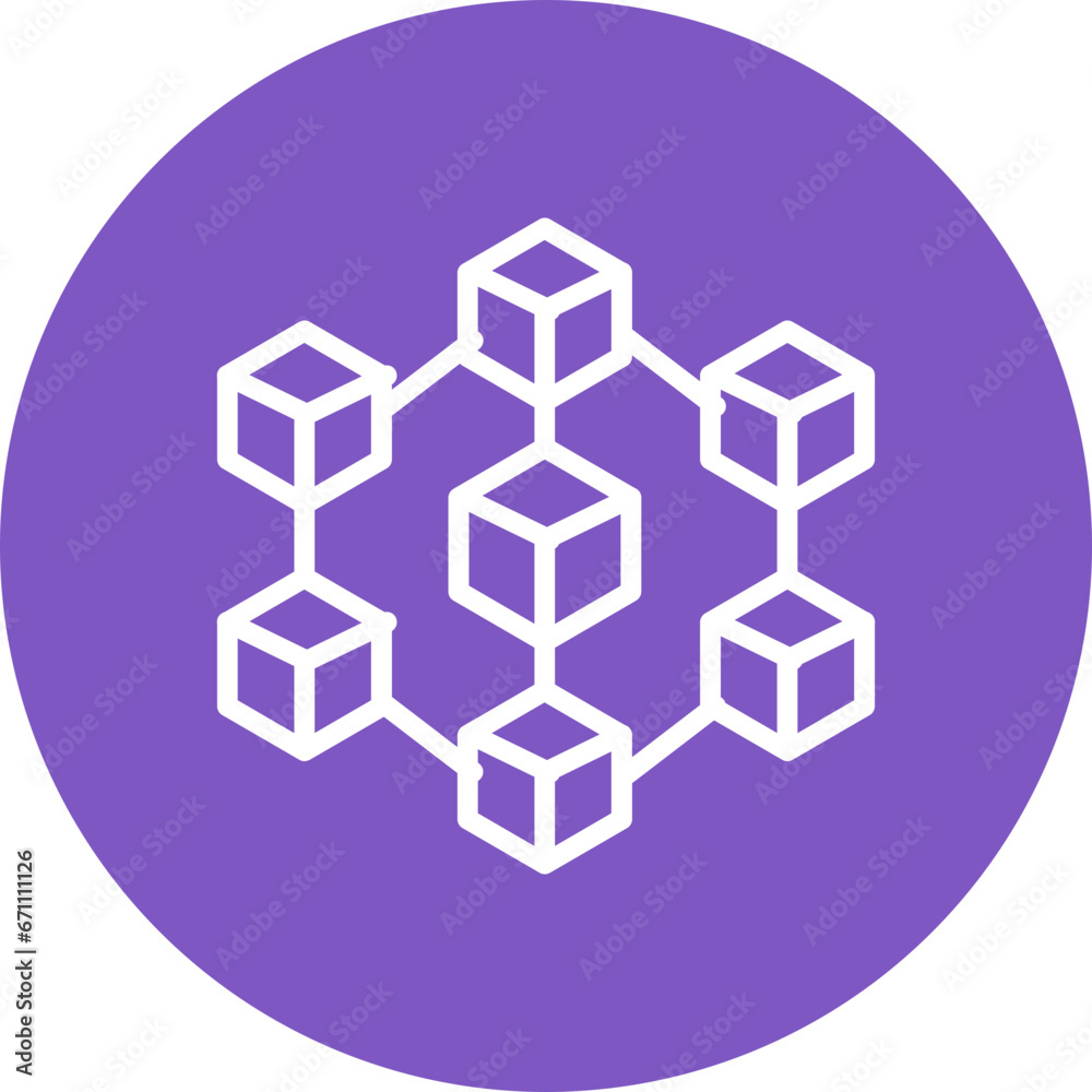 Blockchain Icon Blockchain Icon