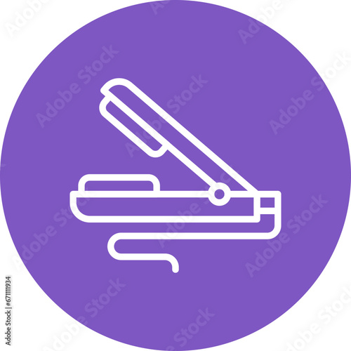 Hair Straightener Icon