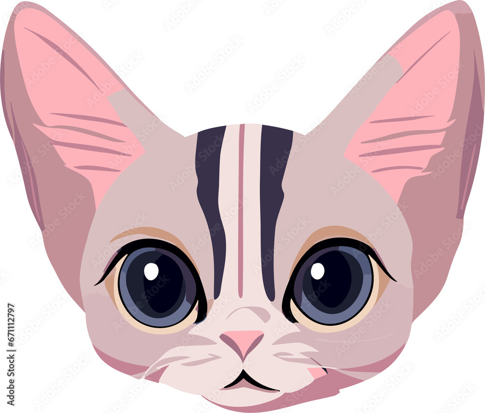 Obraz premium Cartoon Cat