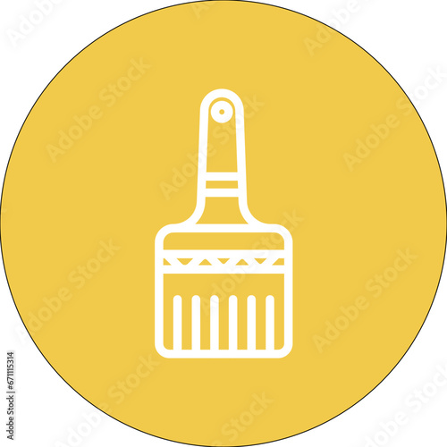 Basting Brush Icon