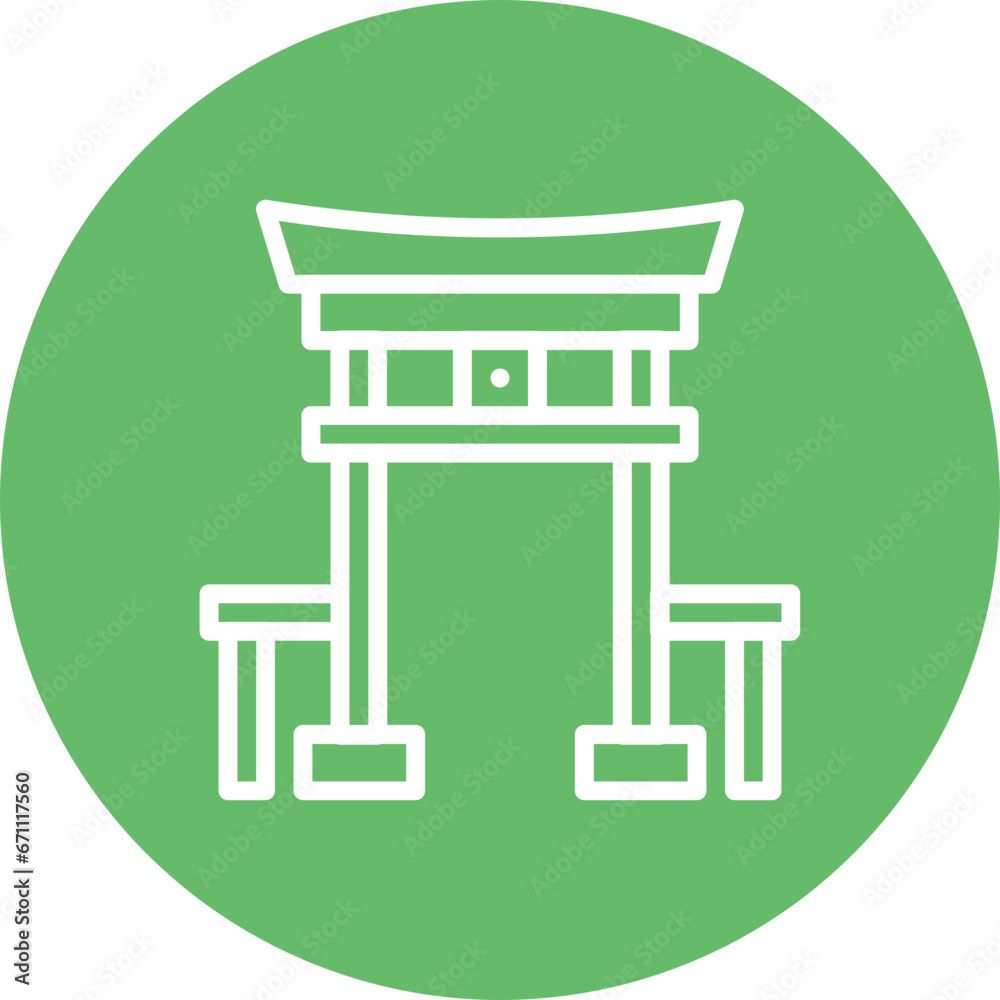 Torii Gate Icon Torii Gate Icon