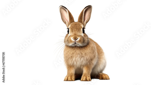 rabbit isolated on transparent background