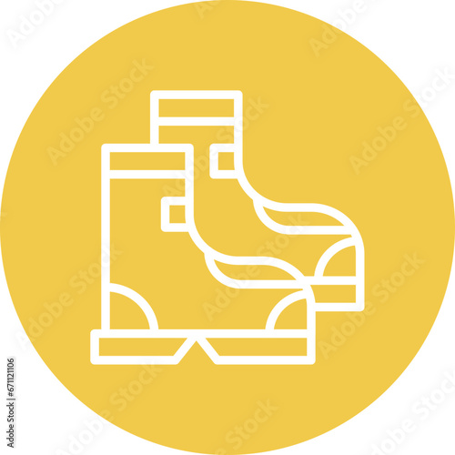 Electrician Boots Icon © IconVerse