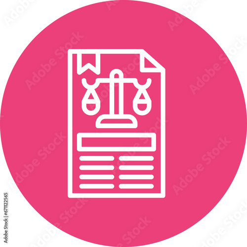 Legal Documents Icon