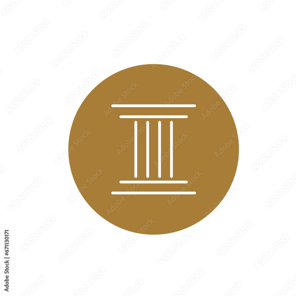 Column logo vector template element symbol design Column logo vector template element symbol design