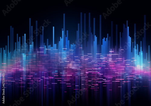 Dive into the techy realm with a dark background adorned with intricate stock and cryptocurrency market graphs. This dynamic composition captures the essence of financial technology.