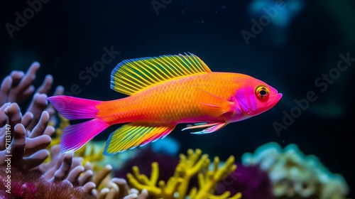yellow tang fish © Zeba