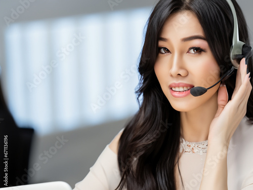 donna lavoro call center  photo