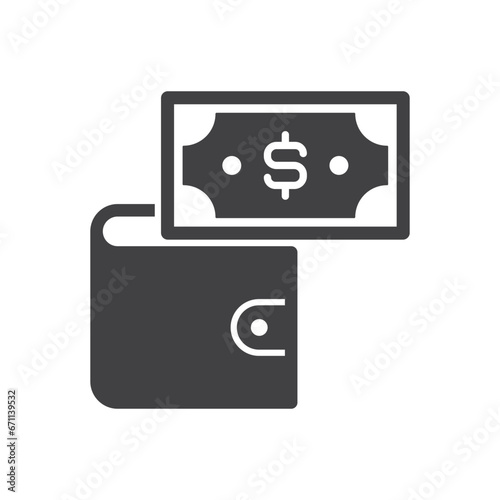 Wallet Icon Sign Symbol Vector