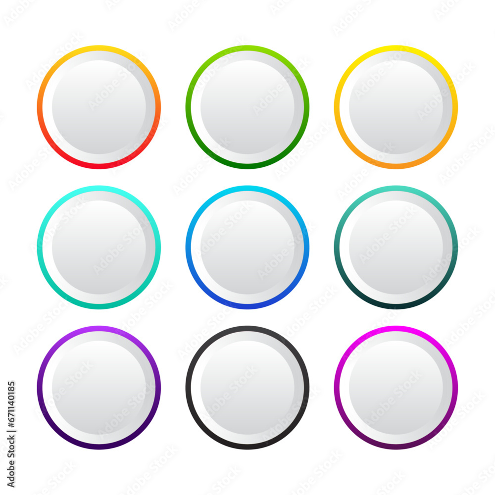 buttons for vector infographic buttons buttons for vector infographic buttons