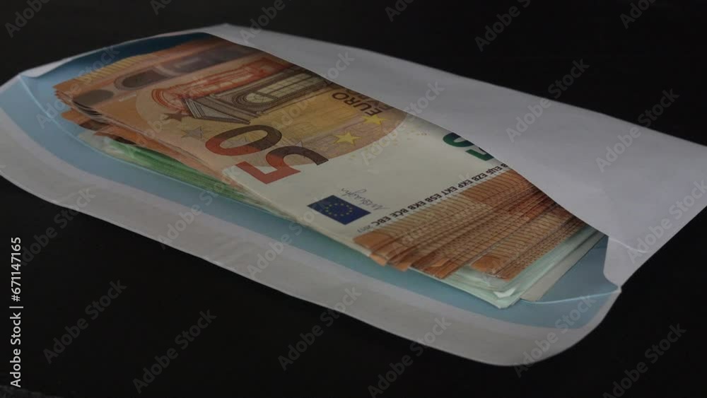 Billets de 50 Euros.