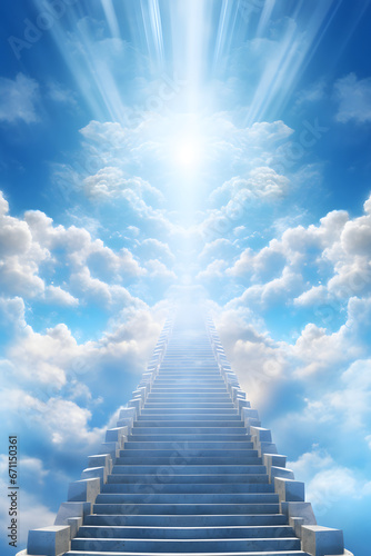 stairway to sky photo