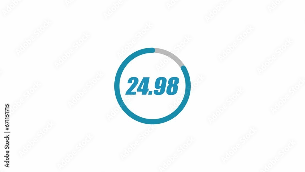 abstract colorful countdown timer animation background 4k abstract colorful countdown timer animation background 4k