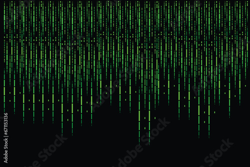 Abstract digital background with binary code. Hackers, darknet, virtual reality and science fiction.