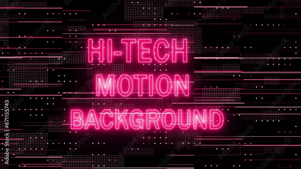 abstract glowing neon text animation on digital background 4k abstract glowing neon text animation on digital background 4k