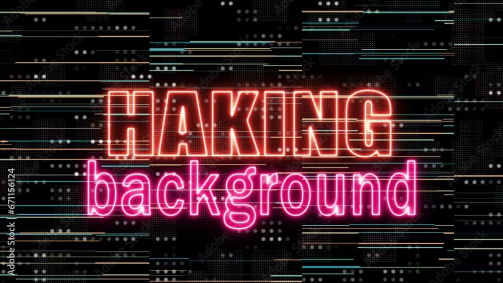 abstract colorful glowing neon text in digital background animation 4k abstract colorful glowing neon text in digital background animation 4k