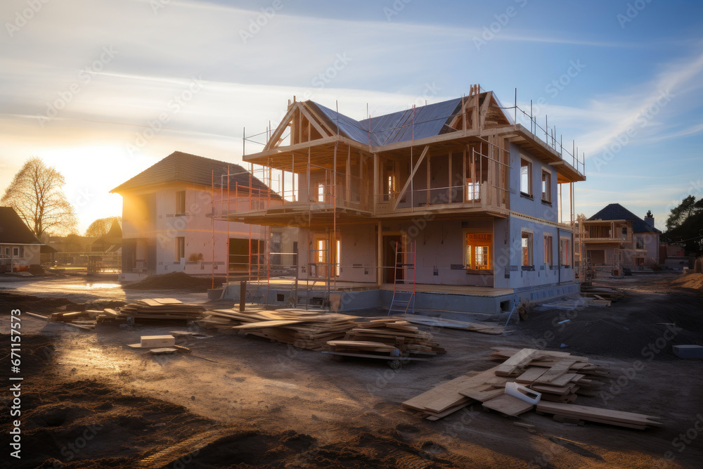 Residential Development Under Construction: Full Spectrum View