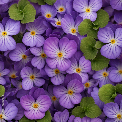 purple and white flowers, Generative AI © Dimauro
