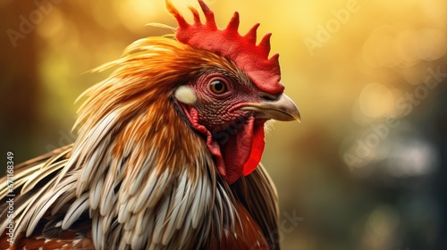 Wallpaper Mural rooster on the farm Torontodigital.ca
