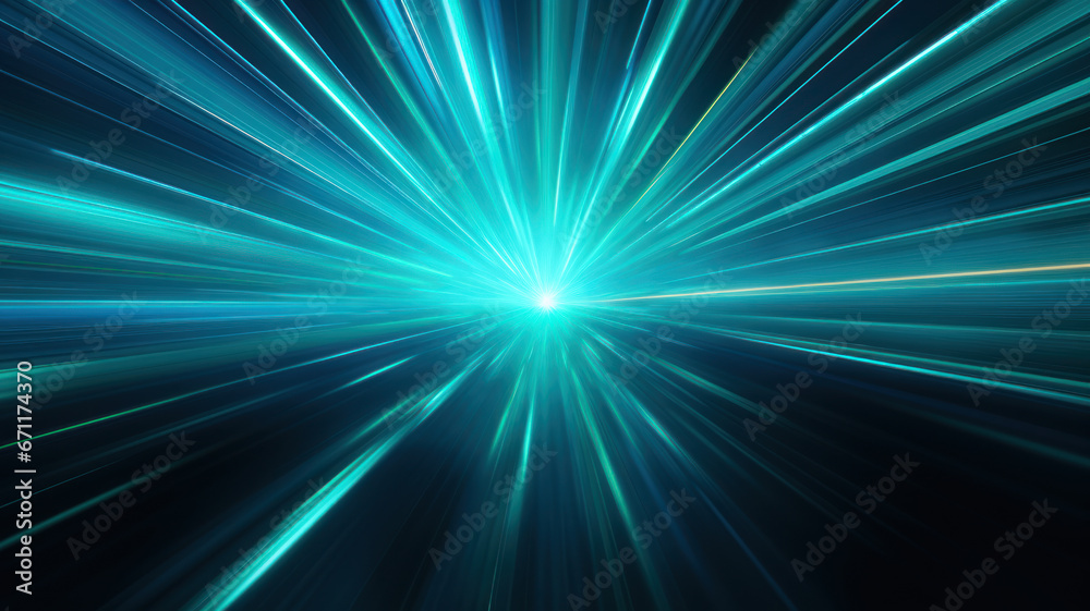 Obraz premium Infinite Light Tunnel Background