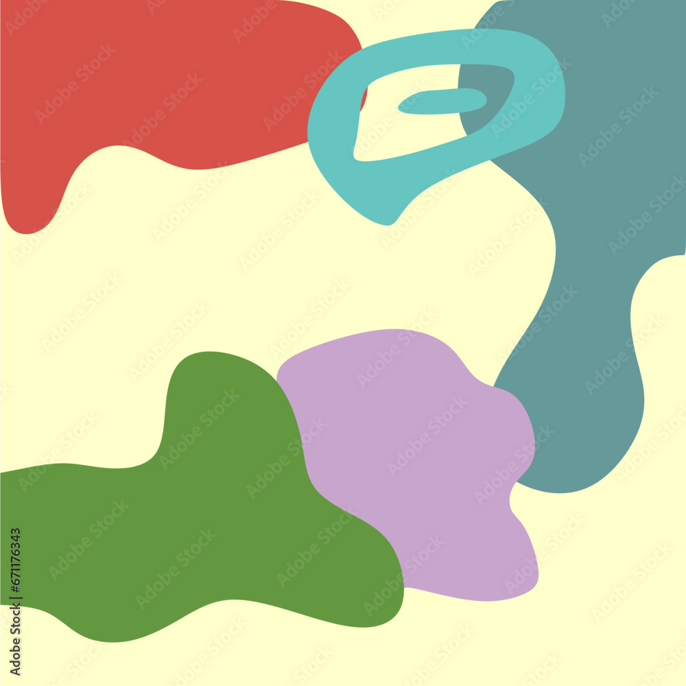 Abstract background collection. Various hand drawn doodle shapes and objects. Contemporary modern trendy vector illustration. Each background is isolated. Pastel colors Abstract background collection. Various hand drawn doodle shapes and objects. Contemporary modern trendy vector illustration. Each background is isolated. Pastel colors