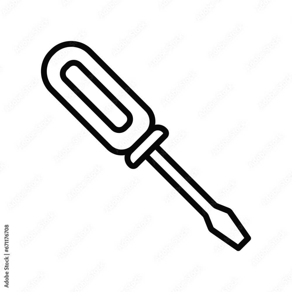 screwdriver icon vector design template simple and modern screwdriver icon vector design template simple and modern