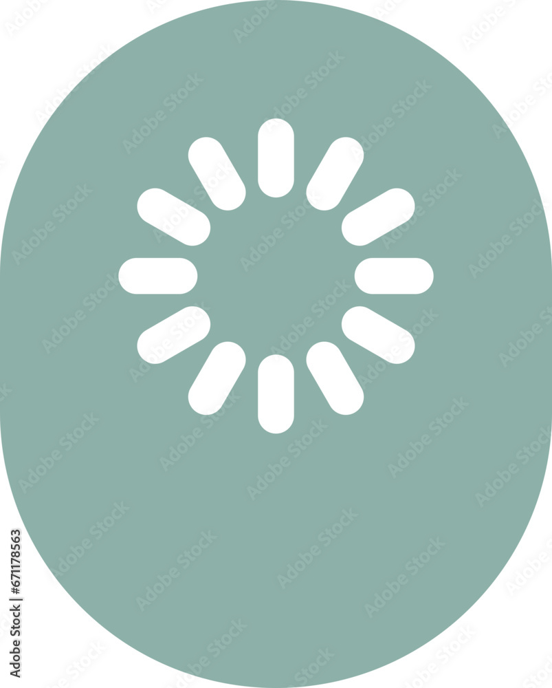 Obraz premium Kiwi icon 