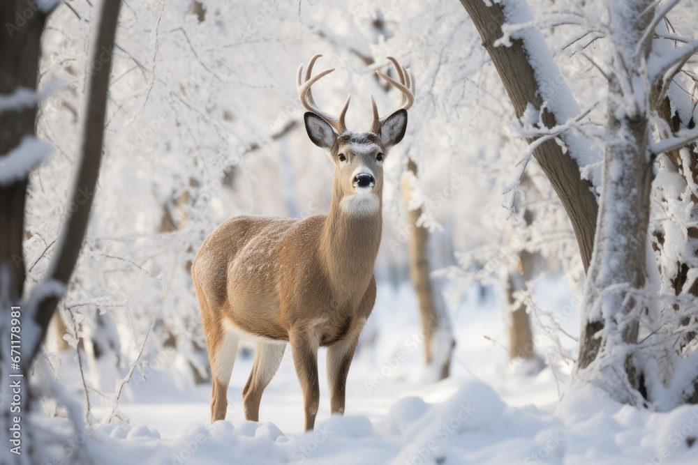 Wildlife in Winter - Generative AI Wildlife in Winter - Generative AI