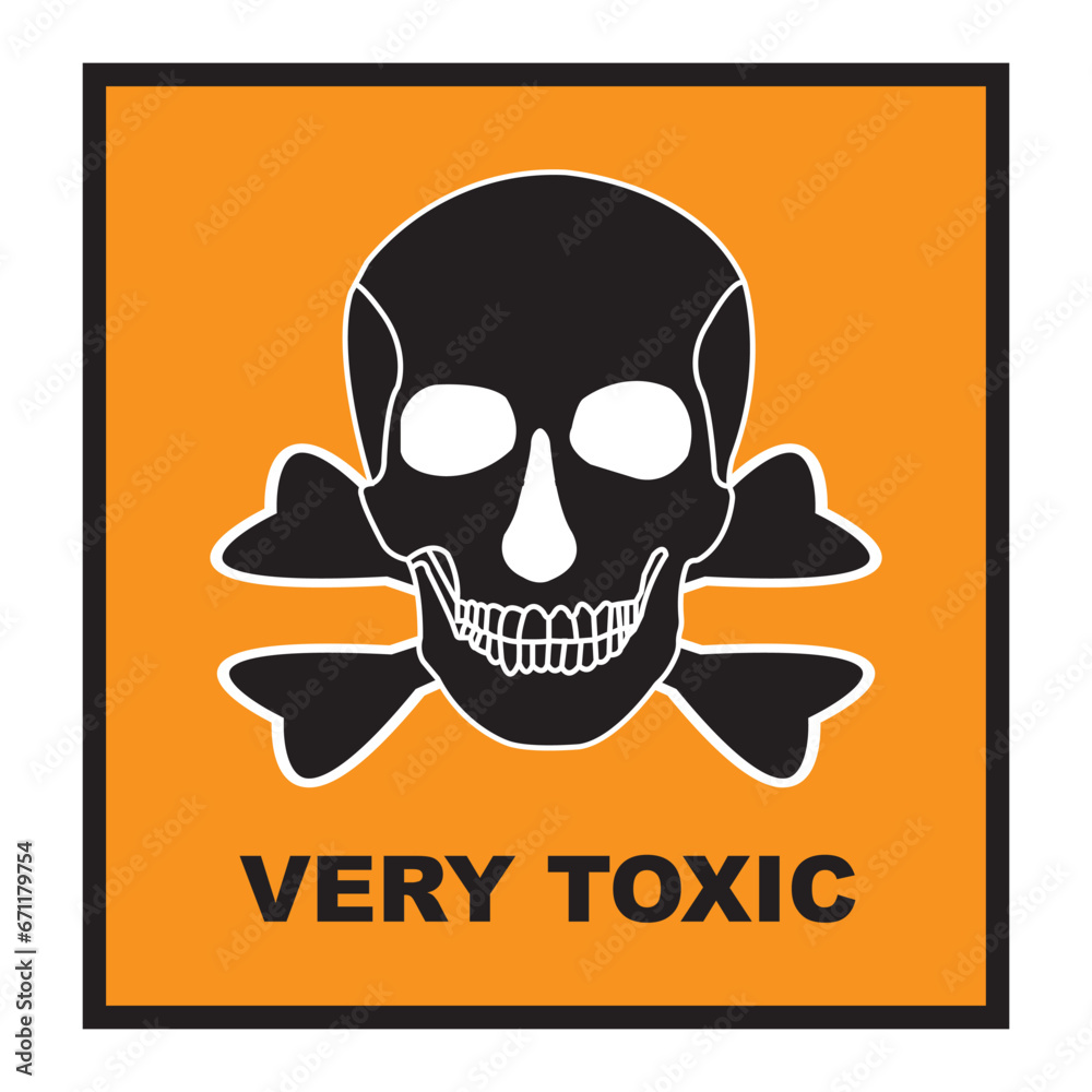 Chemical danger icon