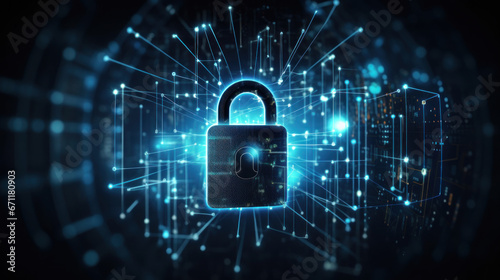 Cybersecurity, Data Privacy in the Digital Age in a Connected World, digital lock key