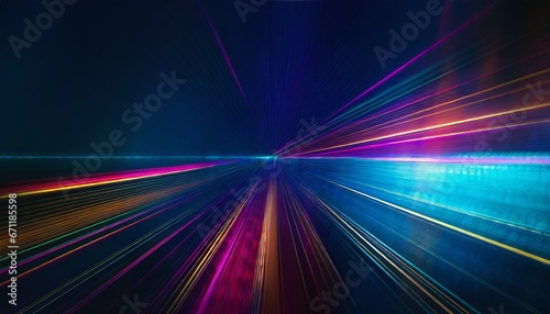 Abstract science futuristic energy technology concept. digital image of light background art illustration