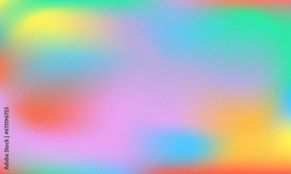Gradient background with bright colors. 