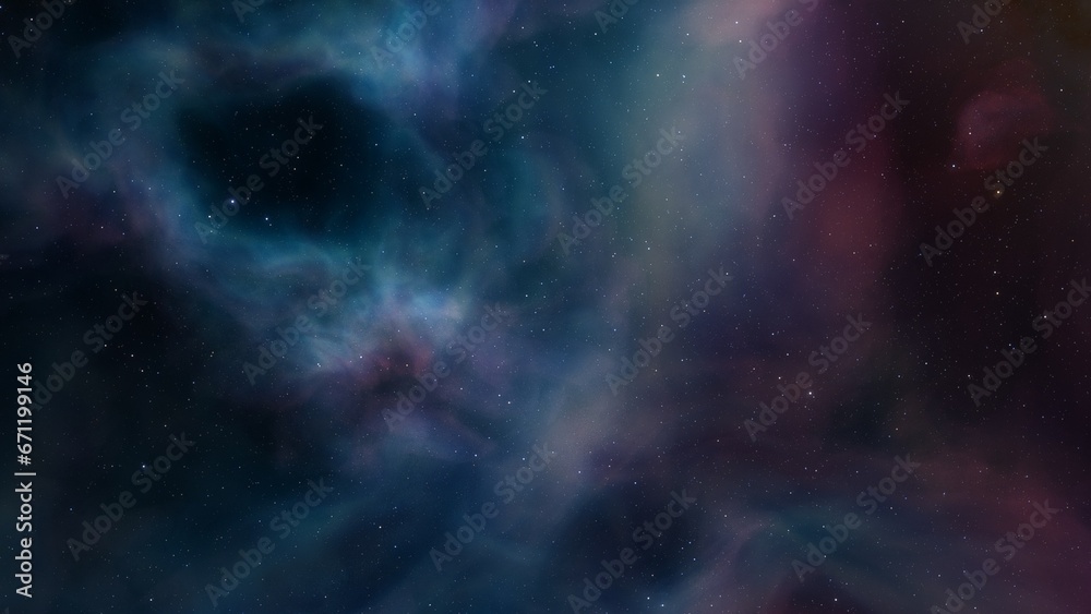 Space nebula, for use with projects on science, research, and education. Illustration
Space nebula, for use with projects on science, research, and education. Illustration