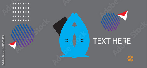 Real estate and home buildings logo icons template design  Real estate and home buildings logo icons template