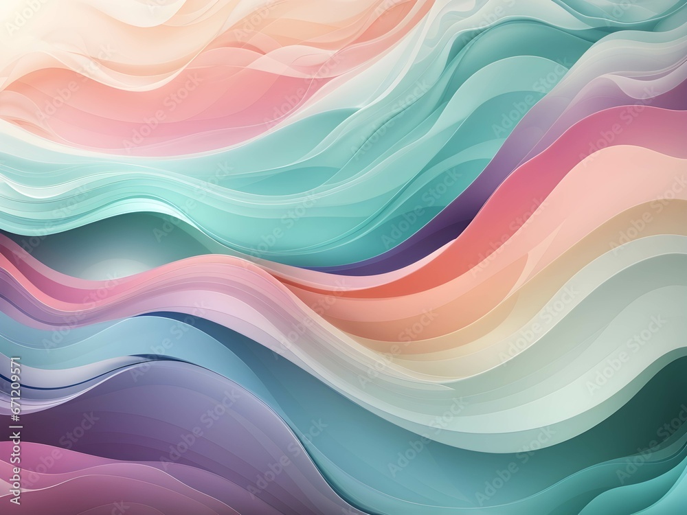 wave abstract background