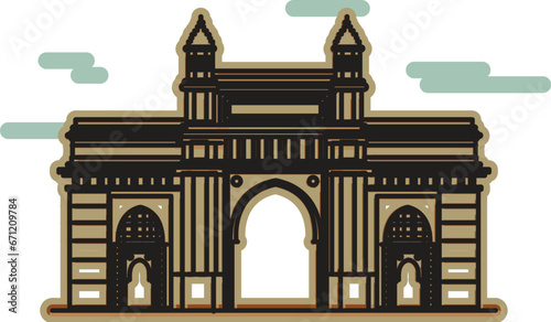 Mumbai - Bombay City - Gateway of India Icon