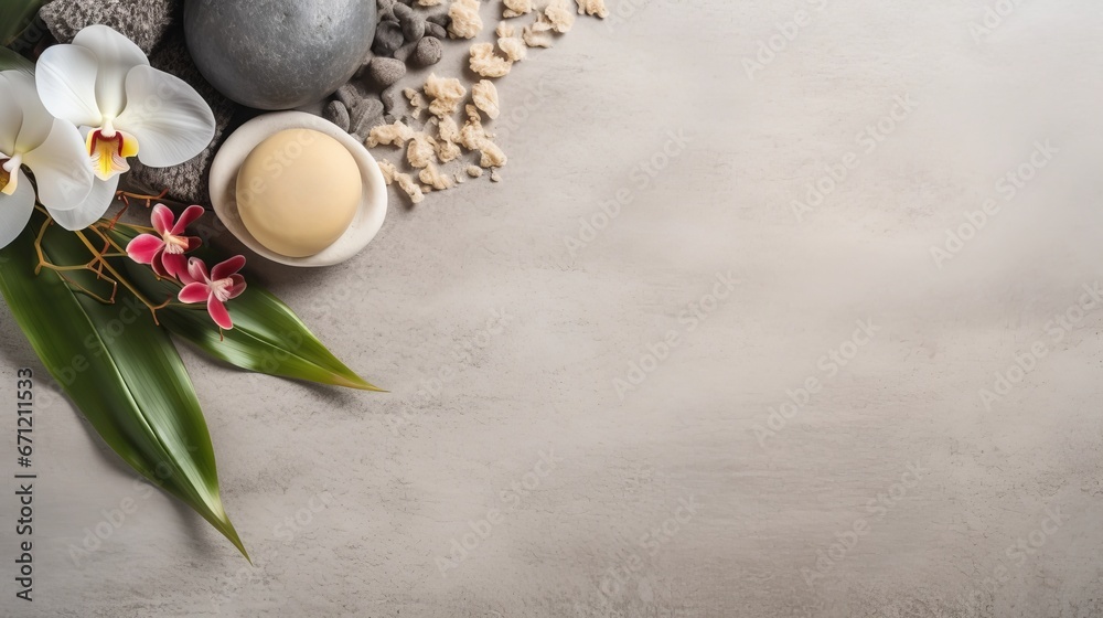 items for spa treatments with space for text. items for spa treatments with space for text.