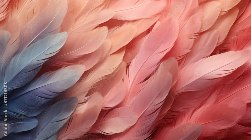 Fototapeta premium background of feathers close up.