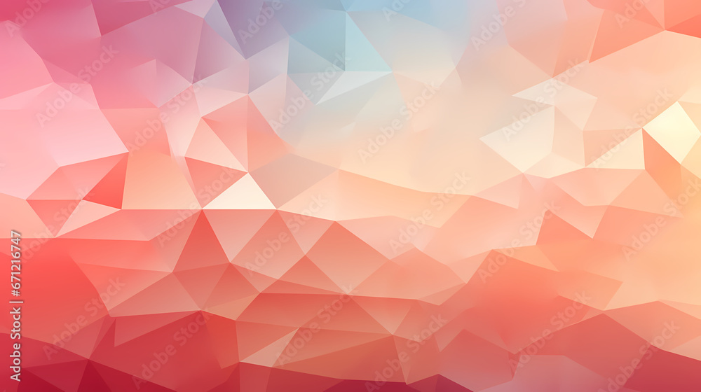 Obraz premium Broken triangle PPT background poster wallpaper web page