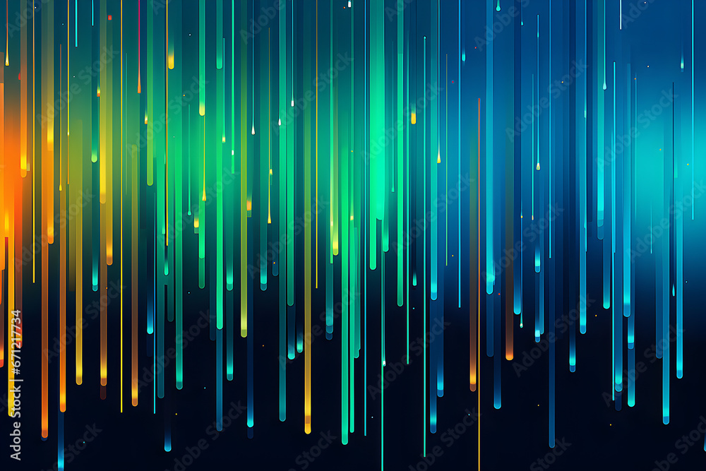 Abstract background with blue and green lines Abstract background with blue and green lines